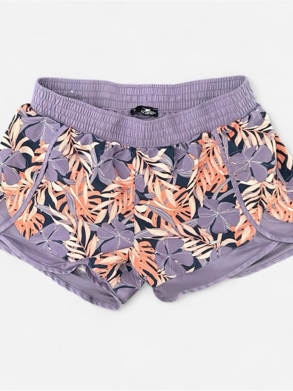 Crane Lavender Floral Beach Shorts